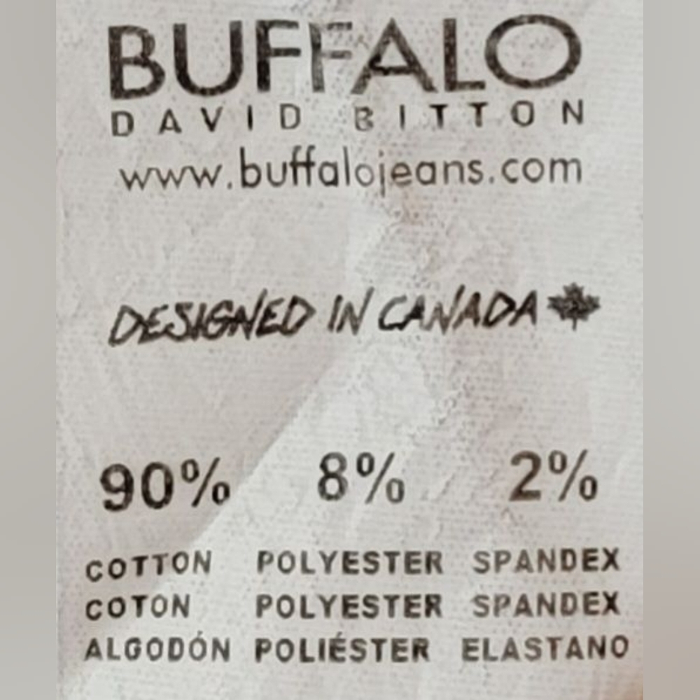 $109 Buffalo David Bitton Mens Straight Six Authentic Vintage Jeans - Picture 10 of 11